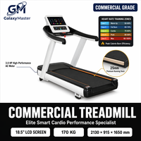 Tapis roulant électrique commercial motorisé, équipement de fitness portable pour la salle de sport avec test de fréquence cardiaque pour la marche, moteur AC 3.0HP