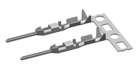 Connecteur à broches double rangée TJC8, pas de 2,54 mm, utilisé pour les cartes de circuits imprimés, conforme RoHS, couleur noire, fabriqué en Chine, prix d'usine