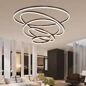2022 JETZT runde Indoor Luxus moderne LED Pendel leuchte, LED Kreis Pendel leuchte, Pendel leuchte & Kronleuchter