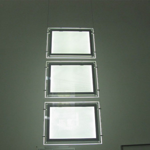 <span class=keywords><strong>Affiche</strong></span> <span class=keywords><strong>publicitaire</strong></span> recto verso format A3 Panneau magnétique en acrylique <span class=keywords><strong>Agence</strong></span> immobilière Boîte lumineuse de vitrine à LED - Product Image 2