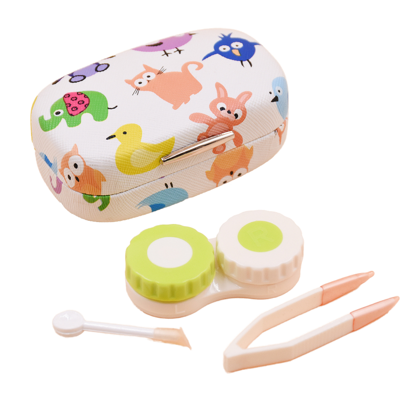 Mini Contact Lens Case Pocket Portable
