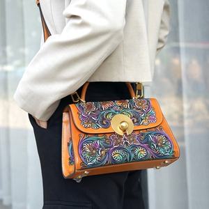 Sacs à main pour femme en gros sac à bandoulière artisanal en cuir véritable de luxe de haute qualité fait à la main pour femmes sacs sacs à main originaux - Product Image 5