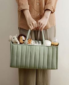 Organisateur de couches pour bébé personnalisé de haute qualité, sac de rangement multifonction pour couches, sac de rangement pour couches pour bébé - Product Image 1