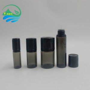 Flacon compte-gouttes à bouchon plat V3 de 10 ml, 30 ml, 60 ml, 100 ml, 1 oz, 2 oz, en plastique PET transparent, avec bouchon sécurité enfant, flacon compte-gouttes liquide à presser - Product Image 2