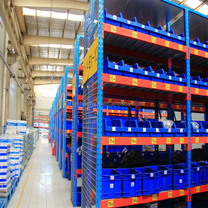 Factory Supply Industrial 4-Layer Steel <b>Storage</b> <b>Racks</b> Logistics Home <b>Garage</b> Use Adjustable Easy Install Powder Coated Rust - Product Image 4