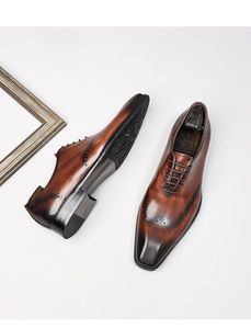 Diseñador de moda-extremadamente alta calidad Goodyear-vestido de novia formal cosido, zapatos de vestir de negocios - Product Image 5