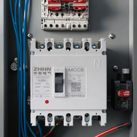 Interruptor Diferencial Electrónico (RCCB) Tipo NC 2P 125A 30mA con Materiales de Cobre PA66 para Uso Industrial
