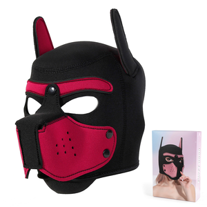 <span class=keywords><strong>Masque</strong></span> de <span class=keywords><strong>chien</strong></span> BDSM en néoprène et cuir pour adultes, style japonais, pour fétichisme <span class=keywords><strong>SM</strong></span>, jouet sexuel masculin, 100% étanche, ensemble de bondage. - Product Image 6