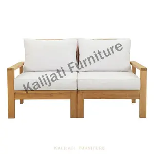 Hot Selling Apartment Sofa with High Quality Export Oriented San Marino Double Seater Outdoor Furniture From Indonesia