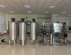 2000L tam SUS-304 Çift geçişli Ters Ozmoz Su Filtrasyon Sistemi Saf Su Üretim Tesisi - Product Image 4