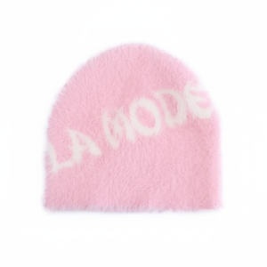 หมวกบีนนี่แฟชั่นถักแบบเรียบง่ายสำหรับผู้ชายผู้หญิงเด็กทารกผู้หญิงกันหนาวกลางแจ้งปักด้วย3D สำหรับทุกวัย - Product Image 1