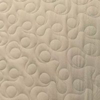 Tissu matelassé imperméable en coton avec motif floral mat épaissi, nouveau tissu en maille de type usine source pour vestes matelassées