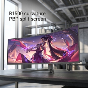 จอเกมมิ่ง LED โค้ง 49 นิ้ว คุณภาพสูงระดับ OEM ความละเอียด 4K/5K หน้าจอกว้าง HDR อัตรารีเฟรช 165Hz ความละเอียด FHD สำหรับคอมพิวเตอร์พีซี - Product Image 5