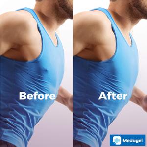 Protection des mamelons pour hommes, autocollants respirants jetables pour la poitrine, couvre-mamelons adhésifs transparents - Product Image 5