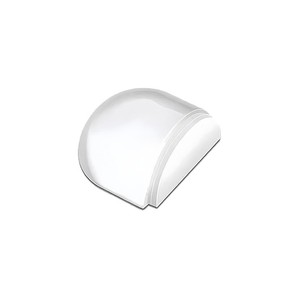 Tope de Puerta de Silicona, 41 mm de Largo, 39 mm de Ancho, 20 mm de Alto, Montaje en Suelo, Transparente, Anticolisión, Diseño Minimalista - Product Image 2