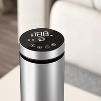 Vente en gros de minuteur en aluminium Diffuseur de parfum pour table sur pied Diffuseur de parfum pour aromathérapie Diffuseur de parfum bi-liquide