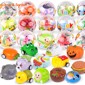 Cápsulas de juguete Gumball de 50 mm con juguetes rellenos, coches de juguete de retroceso para máquina de garras, fiestas infantiles, rellenos de Navidad y regalos - Product Image 4