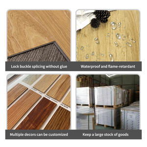 Instalación de paso rápido, haga clic en 5mm, suelo SPC, decoración de casa, diseño moderno, suelo de vinilo de lujo respetuoso con el medio ambiente - Product Image 6