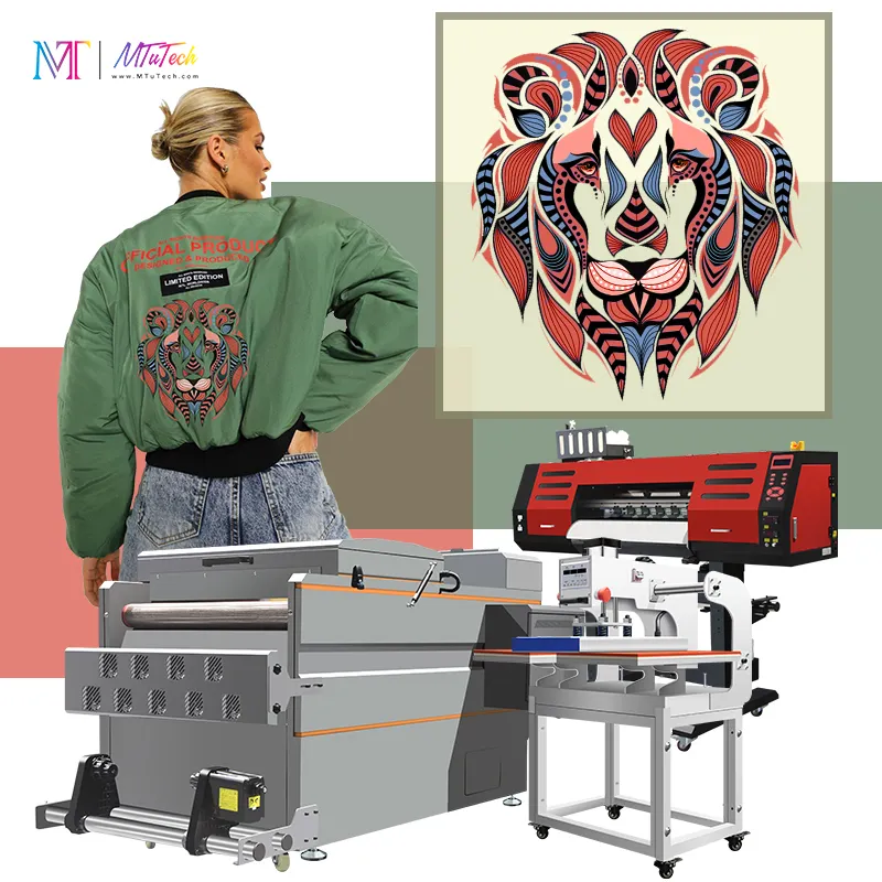 Outstanding Quality MT DTF Kit Clothes Printing Machine on Clothes for Fashion Custom Apparel Printing