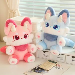 Graziosa piccola volpe del diavolo fantasma bestia peluche bambola PP cotone compagno Stress decorazioni di compleanno - Product Image 4
