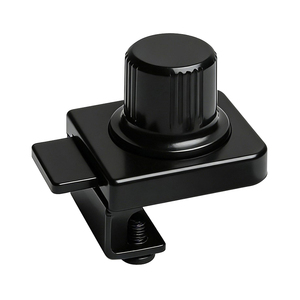 Serrure rotative sans clé en verre pour vitrines à vin, cages pour animaux de compagnie, pas de perçage requis, verrou de porte double - Product Image 4