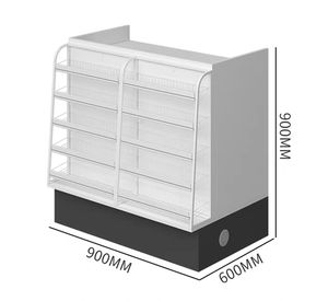 Tout nouveau comptoir de caisse de supermarché et de station-service en acier personnalisé pour l'utilisation de caisse de dépanneur - Product Image 6
