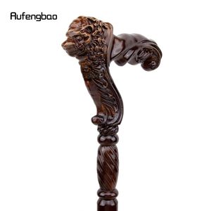 Canne de marche créative en bois pur, motif léopard, style gentleman, pour l'extérieur - Product Image 4