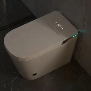 Di lusso Smart Wc bagno Wc Wc bagno automatico in ceramica Bidet Wc sanitari bagno in ceramica rotondi appesi a parete