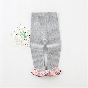 New Premium Wholesale Kids Blanks Child Autumn Clothes Soft Leggings Reversibles From China Market - Product Image 1