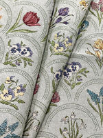 Nouveau tissu jacquard floral pour nappes, coussins, canapés et sacs