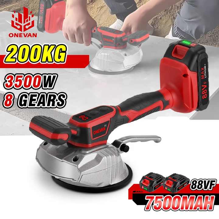 ONEVAN Electric Tile Vibration Cordless Tiles Tiling Machine
