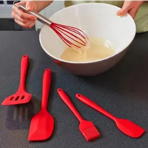 Ustensiles de cuisine en Silicone, lot de 5 pièces, antiadhésifs, résistants à la chaleur, offre spéciale,