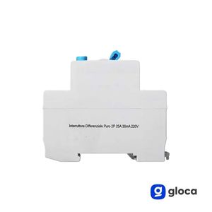 สวิตช์เฟืองท้าย gloca 2P 30mA 25A 240V คลาส A 2 DIN โมดูลรีเลย์ความปลอดภัย - Product Image 5