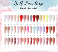 Polygels liquides OEM dans une bouteille vernis à ongles Gel UV vente en gros vernis à ongles gel 48 couleurs de marque privée