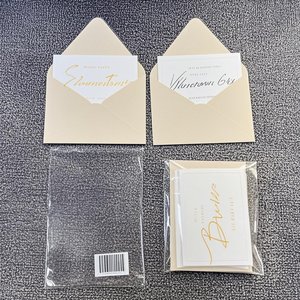 Tarjetas bordadas personalizadas, exquisitos <span class=keywords><strong>detalles</strong></span> hechos a mano - Product Image 3