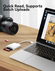 Lector de Tarjetas SD USB-C para iPhone 15 y 16, Plug and Play, Sin Necesidad de Aplicaciones, Visor de Cámaras de Seguimiento, Cámaras de Caza y Cámaras de Coche - Product Image 4