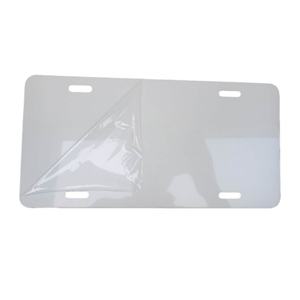 Placas de Matrícula de Aluminio en Blanco de Fábrica, 15x30cm, Aptas para Impresión por Sublimación en Placas Delanteras y Traseras de Vehículos - Product Image 3