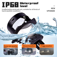 Projecteur de phares de voiture CAROLYN Bi LED, lentille super brillante, phares laser de 3 pouces, 140W, 14000LM, accessoires de voiture, projecteur de phares Bi-led