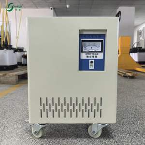 Régulateur de tension automatique servo 15kVA 220V transformateur de courant alternatif triphasé 380V bobine avec interrupteur de dérivation - Product Image 2