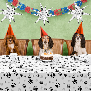 Perlengkapan dekorasi pesta anjing CYmylar balon kaki anjing cetakan kaki bintang balon foil globos - Product Image 5