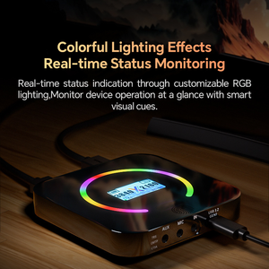 Carte de capture vidéo 4K HDR avec fonction Passthrough pour entrée USB Type-C, sans pilote, boîtier de <span class=keywords><strong>streaming</strong></span> de jeux VRR pour Windows/<span class=keywords><strong>Mac</strong></span>/Linux Live - Product Image 5