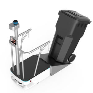 Intelligent 300KG Payload <b>Mobile</b> Garbage Delivery Robot Automatic Charging Open SDK LiFePO4 <b>Battery</b> 8h Fully Loaded Work Time - Product Image 6