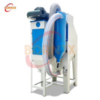 Machine de sablage à sec industrielle écologique avec moteur séparateur cyclonique pour la séparation de la poussière et du sable
