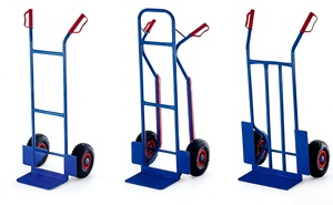 Chariot à main en métal avec plateforme fermée, capacité de 200 kg, chariot de chargement et de déchargement pour entrepôt et supermarché, personnalisable OEM - Product Image 6