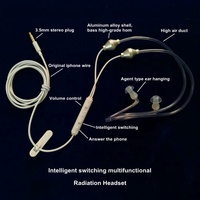 Écouteur intra-auriculaire à tube acoustique FBI Baofeng, le plus vendu