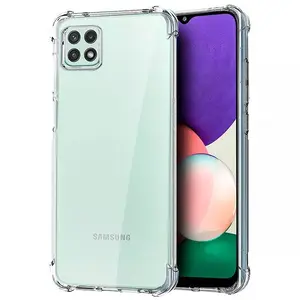 Darbeye dayanıklı Samsung kılıfı Galaxy M01 çekirdek M01s M11 M21 M21s M31s M51 M33 M53 yumuşak TPU geri telefon kapak silikon kılıfları