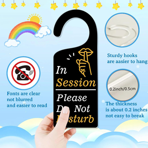 Jangan Ganggu tanda pintu akrilik pemberitahuan gantungan pintu tanda untuk rumah sakit sekolah perawatan rumah konseling masak - Product Image 2