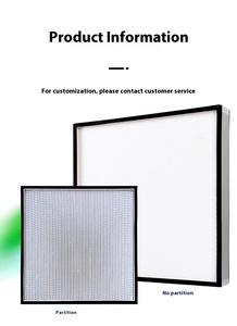 Bộ lọc không khí ULPA U17 công nghiệp H13 <span class=keywords><strong>H14</strong></span> Bộ lọc HEPA mới 24x48 Bảng điều khiển Bộ lọc không khí với xây dựng bền - Product Image 5
