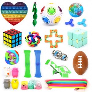Fidget Spinner EDC en silicone et mousse plastique à roulement silencieux, gyroscope haptique, anti-stress, amélioration de la concentration, pour usage au bureau, nouveauté, gadget - Product Image 5