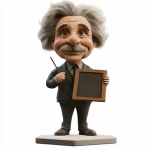 وصول جديد مخصص مصغرة الكرتون شخصية لعبة الراتنج تمثال دمية <span class=keywords><strong>Bobblehead</strong></span> تحصيل للزينة - Product Image 3